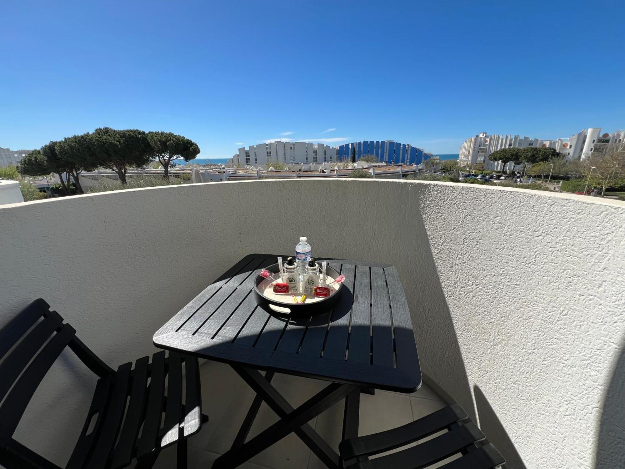 Superbe Studio Cabine Vue Mer 3 Etoiles * La Grande Motte Exterior photo