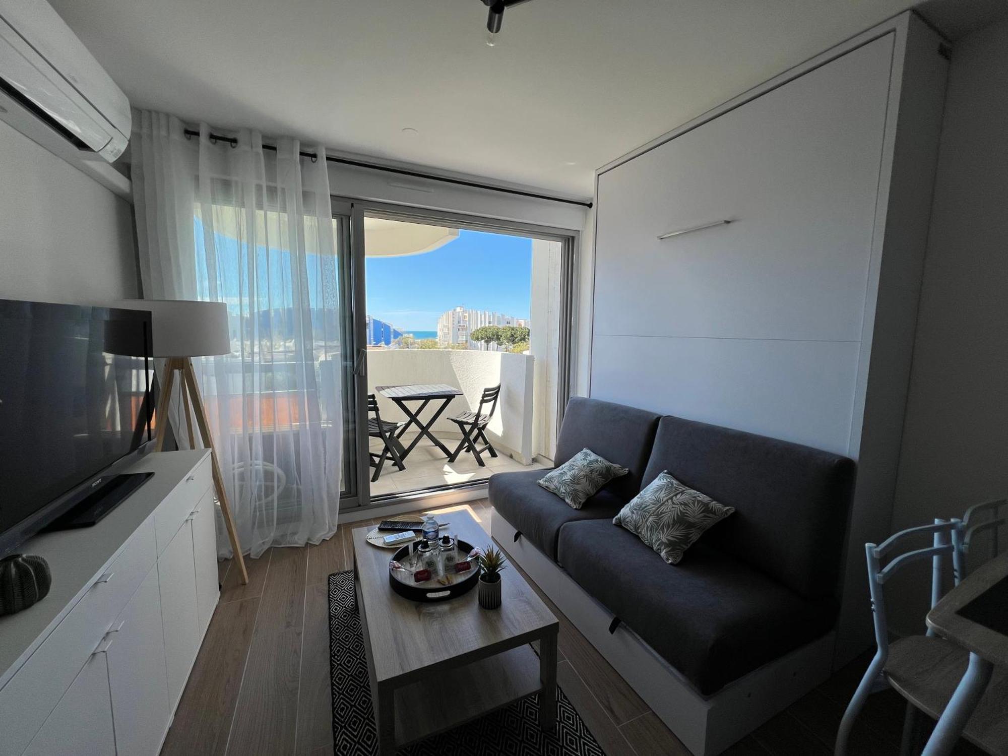 Superbe Studio Cabine Vue Mer 3 Etoiles * La Grande Motte Exterior photo