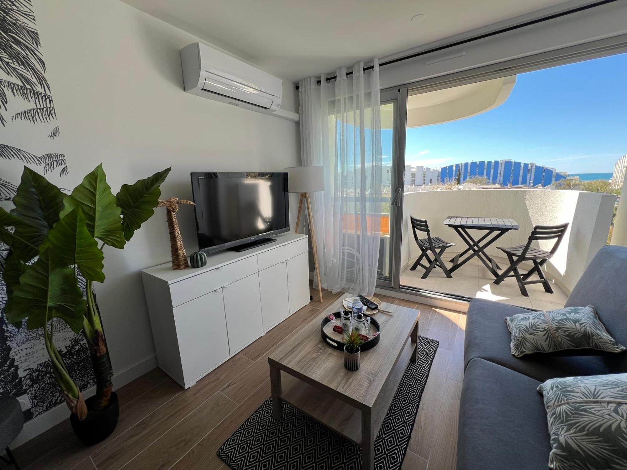 Superbe Studio Cabine Vue Mer 3 Etoiles * La Grande Motte Exterior photo